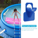 Pool Pipe Fixing Holder for Intex Above Ground Pool 30-38mm Pants (Blue)
