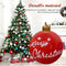 60cm Inflatable Christmas Balloon w/Pump Printed Ornament (Merry Christmas)