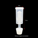 Ferment Carboy Bucket Check Valve Three-Piece Airlock Air Lock with Grommet