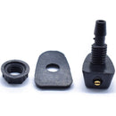 2Pcs Car Front Windshield Wiper Nozzle Spray Washer Sprinkler Universal Jets