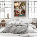 Oil Paint By Numbers Picture DIY Painting Dwarf Old Man Drawing on Canvas