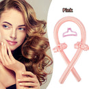 Heatless Curling Headband, Hair Wave Formers, Hair Styling Tools (Pink) Newly