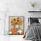 Sunflower in Vase Oil Paint By Numbers Kits DIY Handpainted on Canvas Home Decor