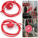LS21 Pipeline Valve Cable Lock Energy Stainless Steel Grip Type Adjustable