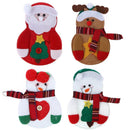 2pc Christmas Snowman Cutlery Bags Dining Table Cutlery(Snowman 1)