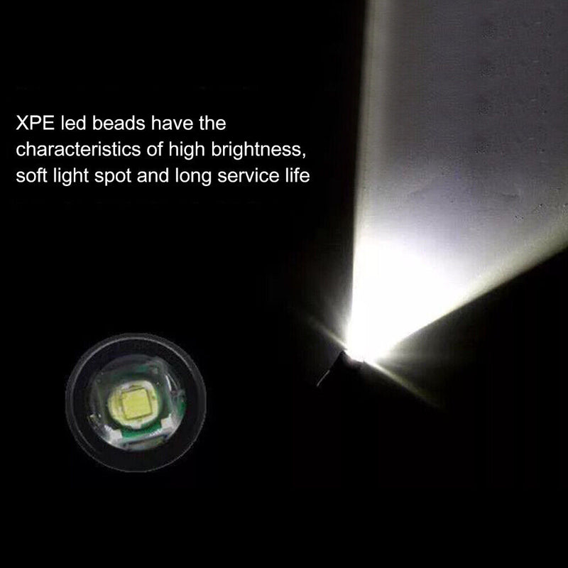 Portable XPE LED Aluminum Alloy Pocket Torch 80lm Camping Tiny Mini Flashlight
