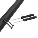 15mm Watch Band Rod w/Screwdriver for Garmin Forerunner 235 220 (Black)