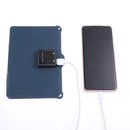 10W 5V Foldable Solar Panel Pack Ultra-thin Waterproof Solar Charger for Ph
