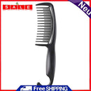 Antistatic Hair Styling Comb Salon Barber Hair Cutting Brush with Curved Hook