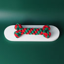 Bite Resistant Dog Toys Interactive Cotton Rope Knot Puppy Chewing Accessories