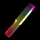 Haircut Hairdresser Comb Colorful Rainbow Comb Hairdressing Styling Tool Newly