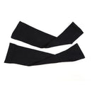 2pcs Outdoor Sport Arm Sleeves Breathable Anti UV Cycling Elbow Pad (Black)