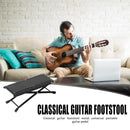 Portable Folding Guitar Footstool Rest Anti-Slip Height Adjustable Footboards