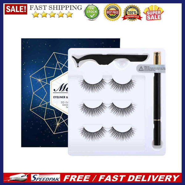 Magic Eyelashes Liquid Eyeliner Set Lashes Makeup Eyelash Suit Eyelash Extens
