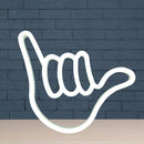 LED Finger Sign Neon Light Night Lamp Hanging for Home Party Decorations Newly