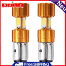 1 Pair DC 12V H6 BA20D 30W COB Motorcycle Motorcycle LED Headlight Bulbs