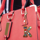 DIY Key Chain Diamond Painting Letters Women Bag Keyring Pendant Gift (K) Newly