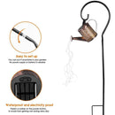 Decoration Iron Art Kettle Shower Lamp Watering Can String Light Waterfall Lamp