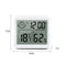 #A 0.8mm Digital Thermometer Induction Portable Alarm Clock for Swimming Pool To