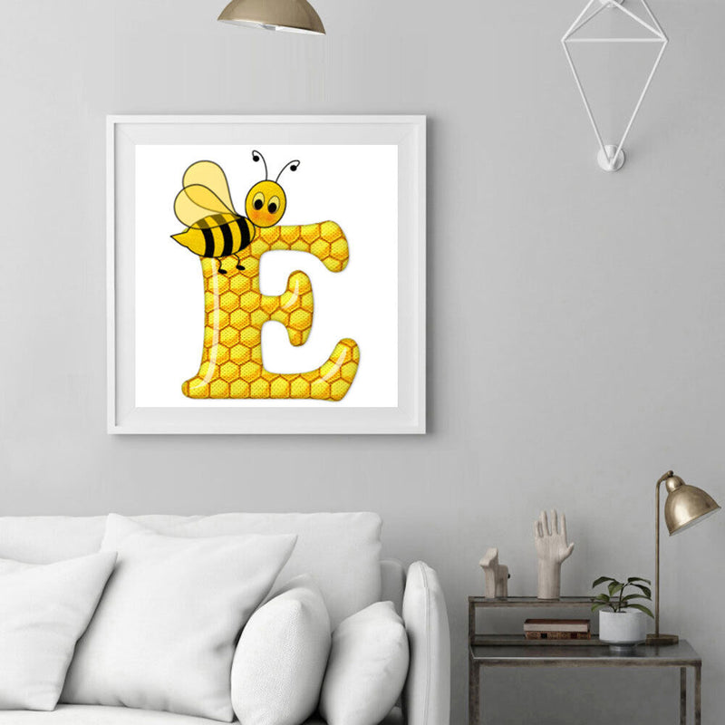5D Diamond Painting Kit DIY Bee Round Drill Mosaic Picture Art