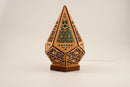 Bohemian Colorful Table Bedside Starry Sky Floor Projection Night Lamp LED U5K6
