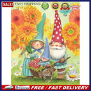 5D DIY Diamond Painting Kits Full Round Drill Gnome Family Mosaic Picture C