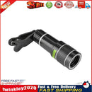 Universal 20X Zoom Telephoto Lens External Mobile Phone Camera Lens w/Clip Newly