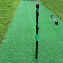 Golf Alignment Sticks Fiberglass Swing Putting String Pegs Training Aids