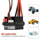 320A High Voltage Waterproof Brushed ESC Speed Controller For RC Boat Car O2K1
