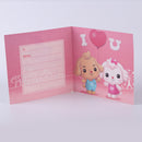 DIY Special Shaped Bright Diamond Painting Valentines Cartoon Kit Cat Postcards