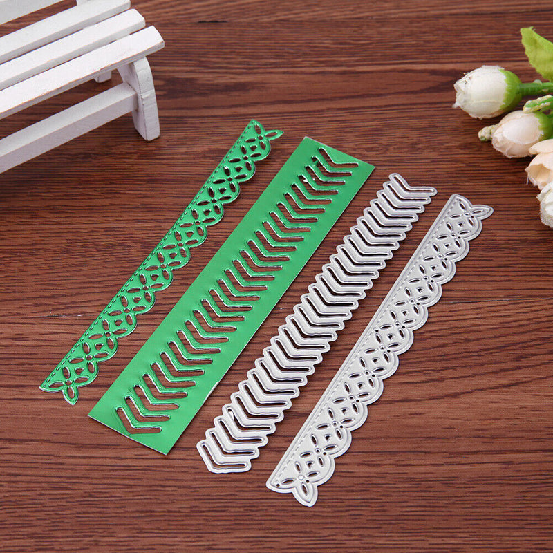 snowvirtuos 2pc lace decorations cutting tools stencils scrapbook embossing