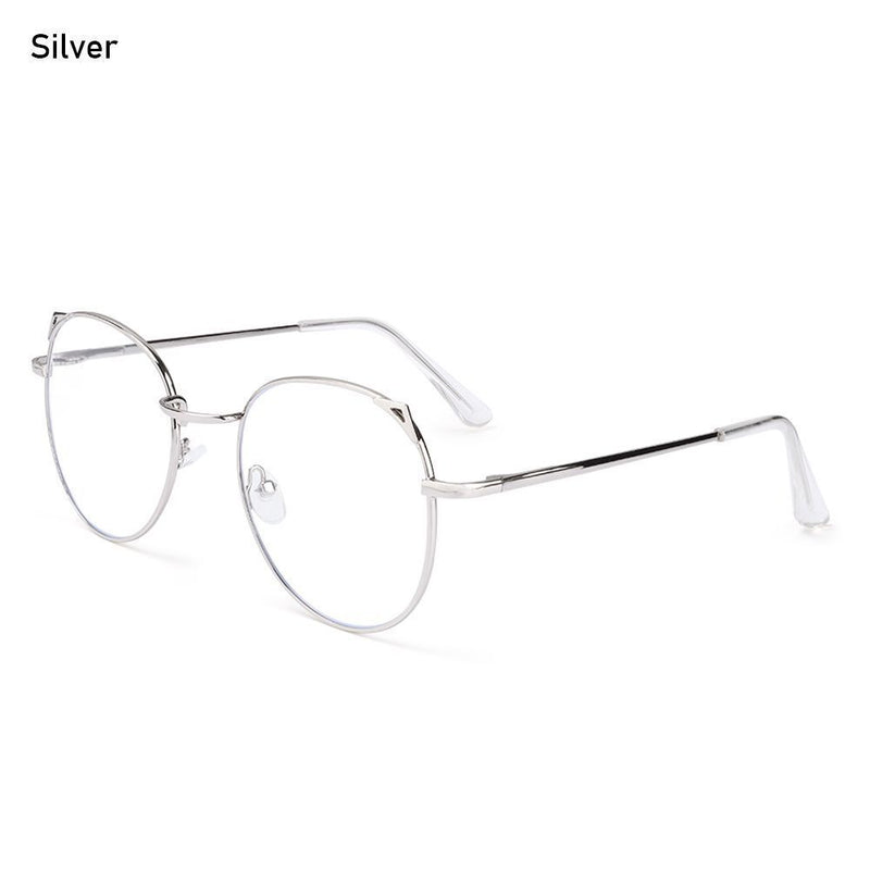 Anti-Blue Light Glasses Ultra Light Frame Computer Goggles Cat Ears Eyeglasses