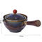 Portable Chinese Gongfu Kung Fu Tea Set Rotating Ceramic Teapot Teaware (G)