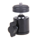 Mini Tripod Head 360 Degree Pan DSLR Camera DSR + 1/4 &QUOT;Schra