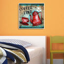 DIY Oil Paint by Numbers Coffee Time Hand Painted Acrylic Coloring Picture