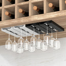 Wine Glass Holder Hanging Punch-free Upside Down Goblet Stemware Hanger She