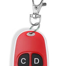 Remote Control 4 Keys Copy Cloning Duplicator for Garage Door (433M Red)
