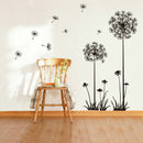 PVC Wandaufkleber Pusteblume Löwenzahn Wohnzimmerko Wandsticker Wandtattoo M4D8