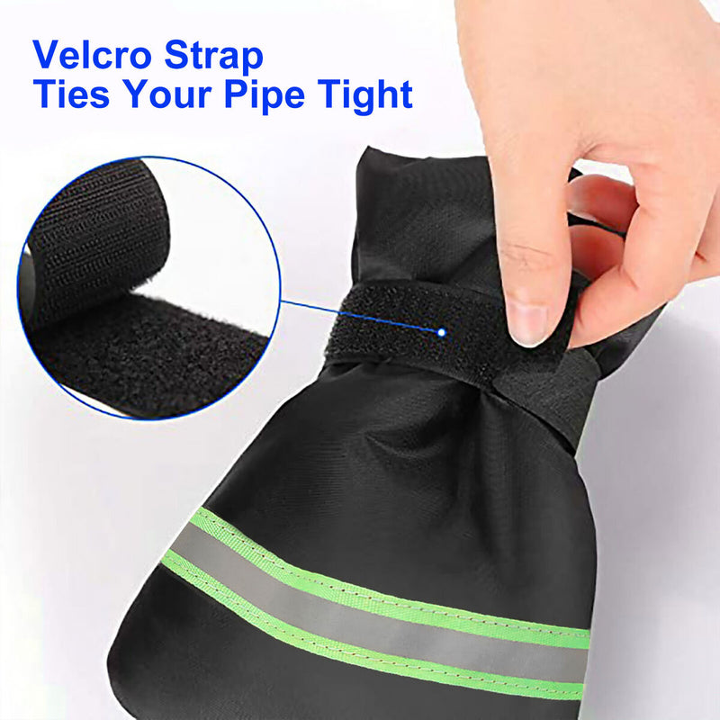 Faucet Covers Waterproof Spigot Tap Protector with Reflective Strips - 3 Pack