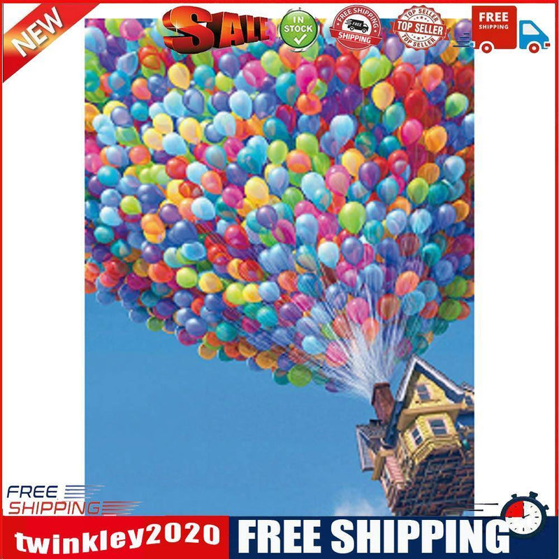 5D Balloon House Diamond Painting Embroidery DIY Cross Stitch Home Decor
