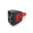 150W Power Inverter DC 12V to AC 220V Car Outlet Voltage Adapter (USB 2.1A)