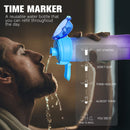 Water Bottle with Time Marker Portable Water Bottle for Kids (Blue Shade) Newly