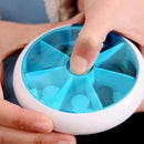 Portable Rotating Round 7 Compartment Pill Case Box Medicine Holder
