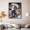 30x40cm Romantic Lovers DIY Paint By Numbers Oil Painting Kit Canvas
