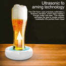 Portable Bar Tools Beer Bubbler Ultrasonic Foaming Machine Ice Beer Foamer