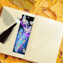 2pcs 5D DIY Diamond Painting Leather Bookmark Decoration Special-shaped Dri