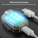 Waterproof 2.4g Remote Control Flashing Wireless Strobe Lamp for Aircraft Drones