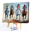 Frameless Oil Paint By Numbers Wall Art Posters Picture Craft Kit Home Decor