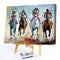 Frameless Oil Paint By Numbers Wall Art Posters Picture Craft Kit Home Decor