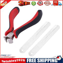 Guitar String Cutter Scissors Pliers Fret Puller (Plier+1pair Long Gaskets)